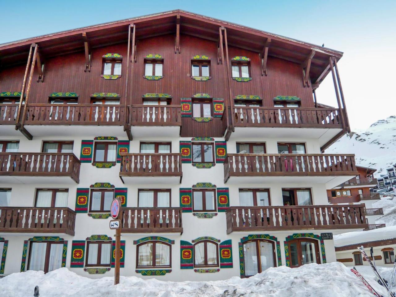Studio Chalet Club - Val Claret-7 By Interhome Тин Екстериор снимка